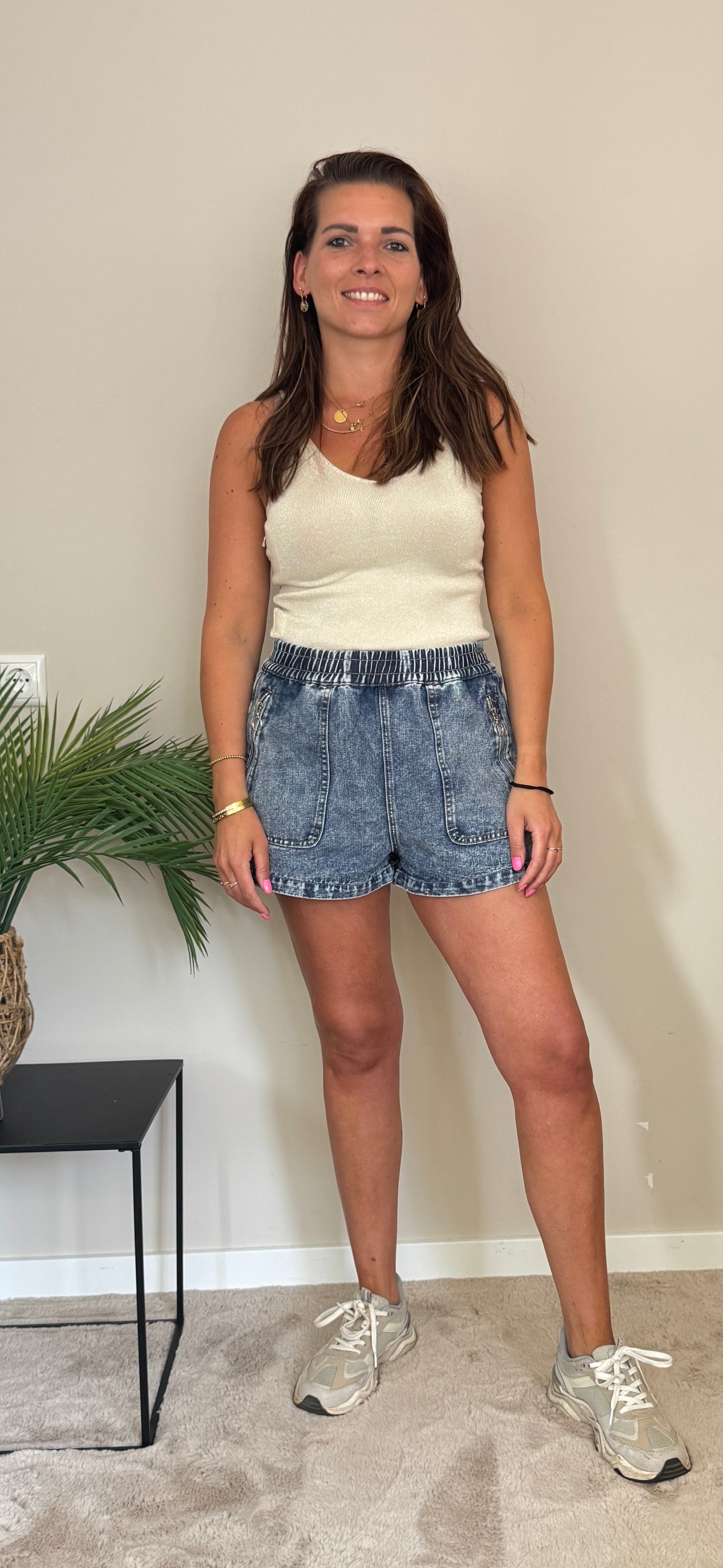 SHORT LUA DENIM